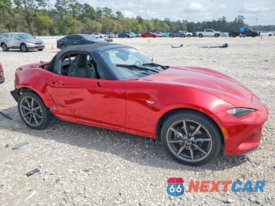 Czwarte zdjęcie samochodu z boku: 2016 MAZDA MX-5 MIATA GRAND TOURING VIN:JM1NDAD71G0116440 - miniatura