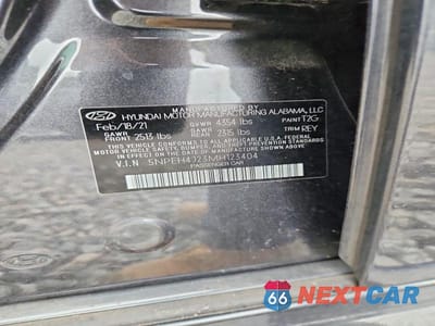 Zdjęcie 12 z 12 samochodu: 2021 HYUNDAI SONATA LIMITED VIN:5NPEH4J23MH123404 - miniatura