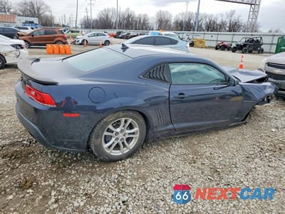 Trzecie zdjęcie samochodu z tyłu: 2014 CHEVROLET CAMARO LS VIN:2G1FE1E33E9120787 - miniatura