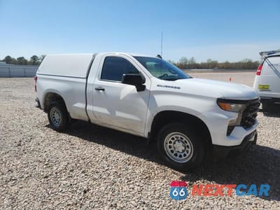 Czwarte zdjęcie samochodu z boku: 2023 CHEVROLET SILVERADO C1500 VIN:3GCNAAEK9PG354379 - miniatura