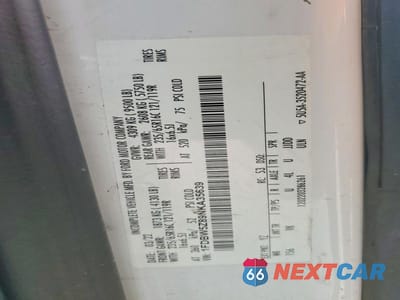 Zdjęcie 12 z 12 samochodu: 2022 FORD TRANSIT DELIVERY TRUCK VIN:1FDBW5Z89NKA35639 - miniatura