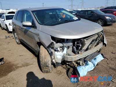 Czwarte zdjęcie samochodu z boku: 2017 FORD EDGE TITANIUM VIN:2FMPK4K92HBB41296 - miniatura