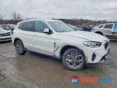 Czwarte zdjęcie samochodu z boku: 2024 BMW X3 XDRIVE30I VIN:WBX57DP08RN294751 - miniatura