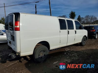 Trzecie zdjęcie samochodu z tyłu: 2013 CHEV EXPRESS G2500 VIN:1GCWGGCA8D1193839 - miniatura