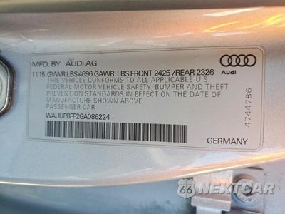 Zdjęcie 12 z 12 samochodu: 2016 AUDI A3 E-TRON PREMIUM VIN:WAUUPBFF2GA086224 - miniatura