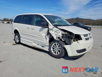 Czwarte zdjęcie samochodu z boku: 2010 DODGE GRAND CARAVAN SE VIN:2D4RN4DE4AR155280 - miniatura
