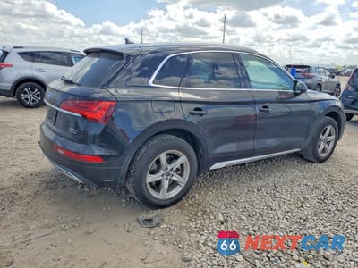 Trzecie zdjęcie samochodu z tyłu: 2021 AUDI Q5 PREMIUM VIN:WA1AAAFY5M2046416 - miniatura