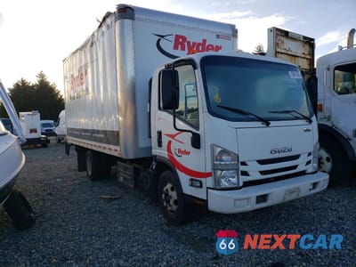 Czwarte zdjęcie samochodu z boku: 2019 ISUZU NPR HD BOX TRUCK VIN:JALC4W163K7009050 - miniatura