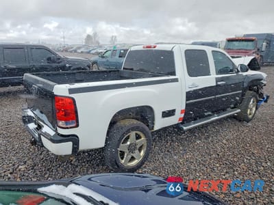 Trzecie zdjęcie samochodu z tyłu: 2012 GMC SIERRA K2500 DENALI VIN:1GT125EG6CF207804 - miniatura