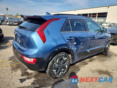 Trzecie zdjęcie samochodu z tyłu: 2023 KIA NIRO EV WIND VIN:KNDCR3L12P5036472 - miniatura