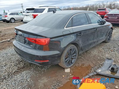 Trzecie zdjęcie samochodu z tyłu: 2015 AUDI A3 PREMIUM VIN:WAUAJGFF0F1029438 - miniatura