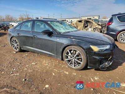 Czwarte zdjęcie samochodu z boku: 2025 AUDI A6 PRESTIGE VIN:WAUM2BF25SN025950 - miniatura