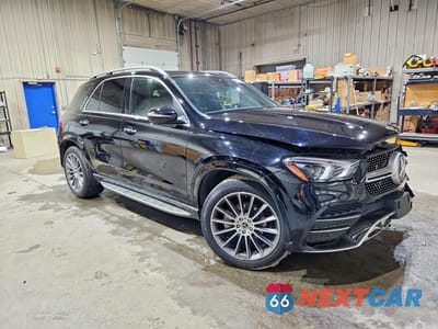 Czwarte zdjęcie samochodu z boku: 2023 MERCEDES-BENZ GLE 350 4MATIC VIN:4JGFB4KB1PA960566 - miniatura