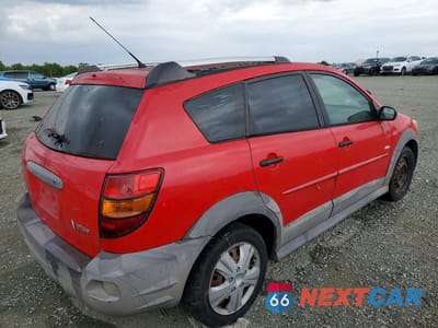 Trzecie zdjęcie samochodu z tyłu: 2006 PONTIAC VIBE VIN:5Y2SL65886Z425536 - miniatura