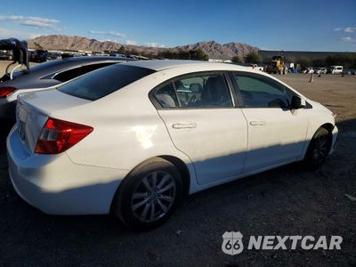 Trzecie zdjęcie samochodu z tyłu: 2012 HONDA CIVIC EX VIN:19XFB2F82CE358841 - miniatura