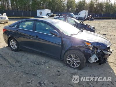 Czwarte zdjęcie samochodu z boku: 2013 HYUNDAI SONATA GLS VIN:5NPEB4AC2DH541947 - miniatura