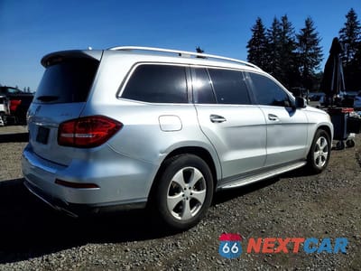 Trzecie zdjęcie samochodu z tyłu: 2017 MERCEDES-BENZ GLS 450 4MATIC VIN:4JGDF6EE4HA810255 - miniatura