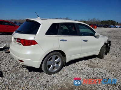 Trzecie zdjęcie samochodu z tyłu: 2008 ACURA RDX VIN:5J8TB18298A006079 - miniatura