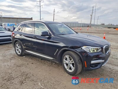 Czwarte zdjęcie samochodu z boku: 2020 BMW X3 SDRIVE30I VIN:5UXTY3C03L9C78590 - miniatura