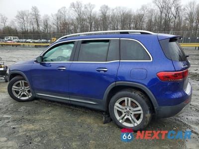 Drugie zdjęcie samochodu z przodu: 2021 MERCEDES-BENZ GLB 250 4MATIC VIN:W1N4M4HBXMW154083 - miniatura
