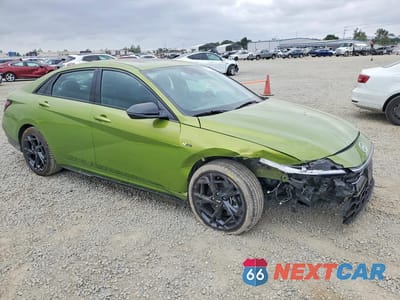 Czwarte zdjęcie samochodu z boku: 2024 HYUNDAI ELANTRA N LINE VIN:KMHLR4DF6RU774635 - miniatura