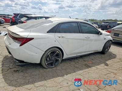 Trzecie zdjęcie samochodu z tyłu: 2023 HYUNDAI ELANTRA N LINE VIN:KMHLR4AF4PU568411 - miniatura