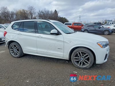 Czwarte zdjęcie samochodu z boku: 2017 BMW X3 XDRIVE28I VIN:5UXWX9C39H0T17124 - miniatura