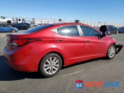Trzecie zdjęcie samochodu z tyłu: 2014 HYUNDAI ELANTRA SE VIN:KMHDH4AE7EU053012 - miniatura
