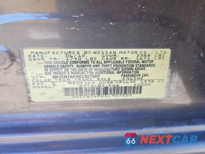 Zdjęcie 13 z 13 samochodu: 2012 NISSAN VERSA 1.6 S VIN:3N1CN7APXCL927522 - miniatura