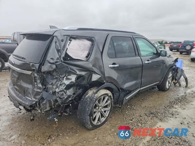 Trzecie zdjęcie samochodu z tyłu: 2016 FORD EXPLORER LIMITED VIN:1FM5K8F82GGC09541 - miniatura