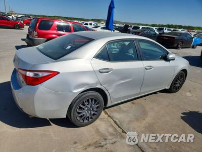 Trzecie zdjęcie samochodu z tyłu: 2015 TOYOTA COROLLA LE VIN:2T1BURHE7FC416630 - miniatura