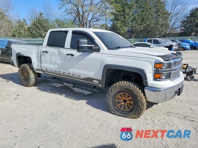 Czwarte zdjęcie samochodu z boku: 2014 CHEVROLET SILVERADO C1500 LT VIN:3GCPCREH5EG258199 - miniatura