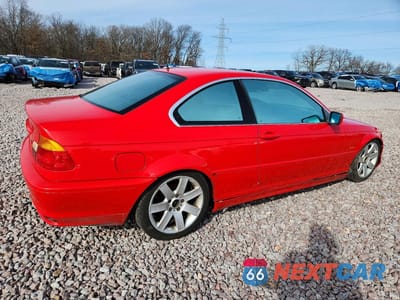 Trzecie zdjęcie samochodu z tyłu: 2000 BMW 323 CI VIN:WBABM3346YJN60945 - miniatura