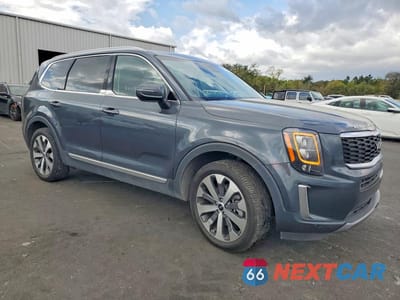 Czwarte zdjęcie samochodu z boku: 2022 KIA TELLURIDE EX VIN:5XYP34HC0NG291077 - miniatura