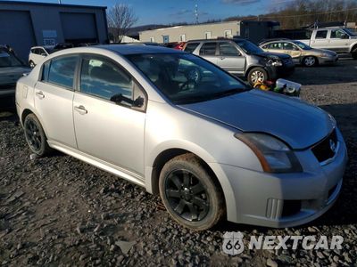 Czwarte zdjęcie samochodu z boku: 2012 NISSAN SENTRA 2.0 VIN:3N1AB6AP8CL748180 - miniatura