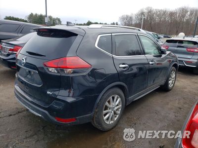 Trzecie zdjęcie samochodu z tyłu: 2019 NISSAN ROGUE SV VIN:KNMAT2MT2KP513160 - miniatura