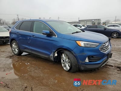 Czwarte zdjęcie samochodu z boku: 2022 FORD EDGE TITANIUM VIN:2FMPK4K90NBA13554 - miniatura