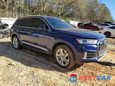 Czwarte zdjęcie samochodu z boku: 2022 AUDI Q7 PREMIUM PLUS VIN:WA1LXBF79ND022839 - miniatura