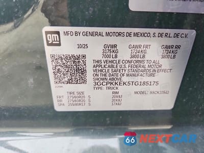 Zdjęcie 12 z 12 samochodu: 2026 CHEVROLET SILVERADO K1500 LT-L VIN:3GCPKKEK5TG185175 - miniatura