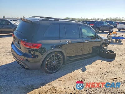 Trzecie zdjęcie samochodu z tyłu: 2023 MERCEDES-BENZ GLB AMG 35 4MATIC VIN:W1N4M5BB2PW293773 - miniatura