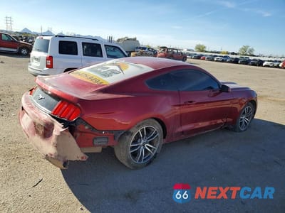 Trzecie zdjęcie samochodu z tyłu: 2016 FORD MUSTANG VIN:1FA6P8TH9G5237532 - miniatura