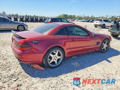 Trzecie zdjęcie samochodu z tyłu: 2004 MERCEDES-BENZ SL 55 AMG VIN:WDBSK74F64F069996 - miniatura