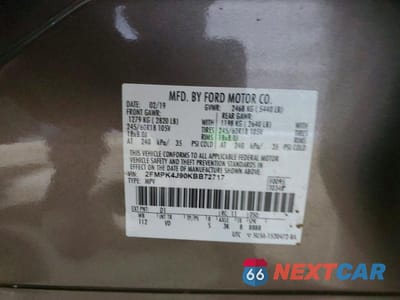 Zdjęcie 13 z 13 samochodu: 2019 FORD EDGE SEL VIN:2FMPK4J90KBB72717 - miniatura