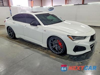 Czwarte zdjęcie samochodu z boku: 2022 ACURA TLX TYPE S VIN:19UUB7F09NA800181 - miniatura