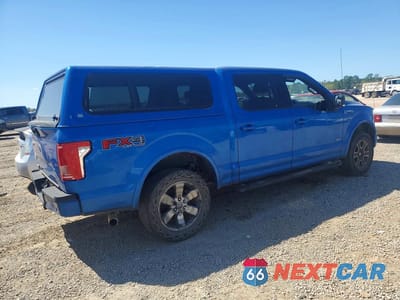 Trzecie zdjęcie samochodu z tyłu: 2015 FORD F150 SUPERCREW VIN:1FTEW1EG9FKD26120 - miniatura