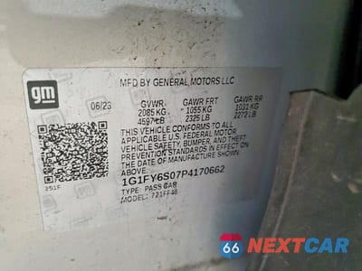 Zdjęcie 13 z 13 samochodu: 2023 CHEVROLET BOLT EUV LT VIN:1G1FY6S07P4170662 - miniatura