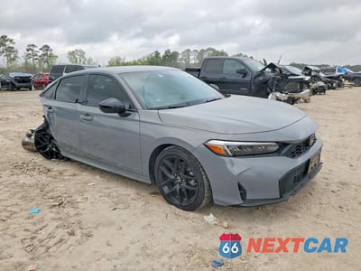 Czwarte zdjęcie samochodu z boku: 2025 HONDA CIVIC SPORT VIN:2HGFE2F5XSH563907 - miniatura