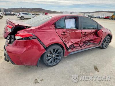 Trzecie zdjęcie samochodu z tyłu: 2024 TOYOTA COROLLA SE VIN:5YFS4MCE6RP192362 - miniatura