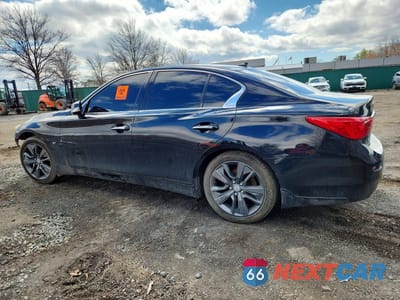 Drugie zdjęcie samochodu z przodu: 2014 INFINITI Q50 PREMIUM VIN:JN1BV7AR1EM686942 - miniatura