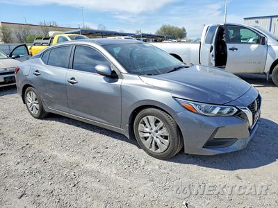 Czwarte zdjęcie samochodu z boku: 2021 NISS SENTRA S VIN:3N1AB8BV4MY217619 - miniatura